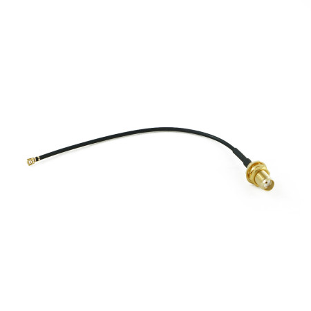 10cm U.FL to SMA pigtail — full view