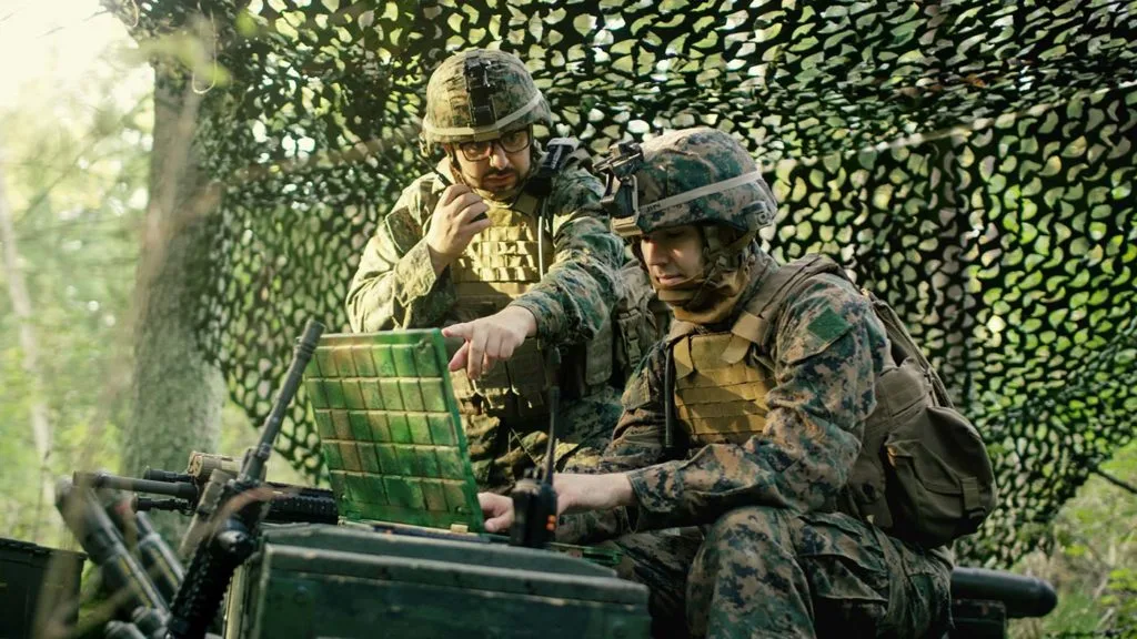 TrueRC military tactical antenna team in the field