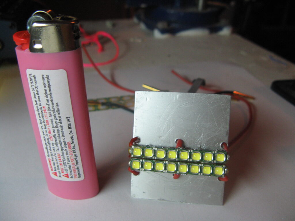 FPV Twinstar water-cooled LED headlight build