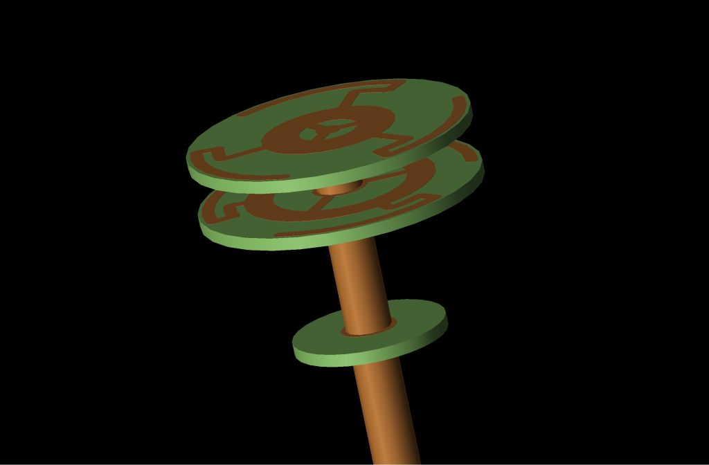 Pagoda antenna 3D EM simulation analysis